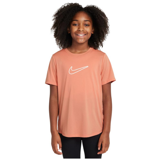 Nike Παιδική κοντομάνικη μπλούζα One Fitted Big Kids' (Girls') Dri-FIT T-Shirt